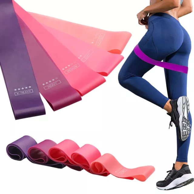 Fitnessbänder Latex Terra Widerstandsbänder Gymnastikband  Resistance Band Set