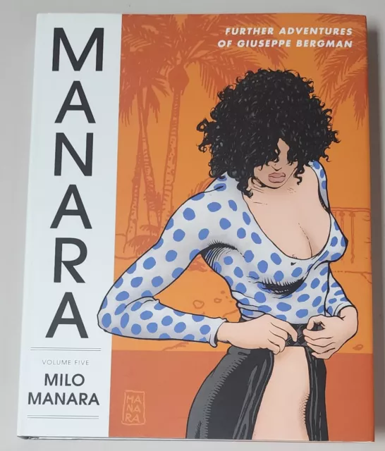 MANARA LIBRARY VOLUME 5  (Dark Horse 2013 HC HCDJ Milo ~ Giuseppe Bergman)