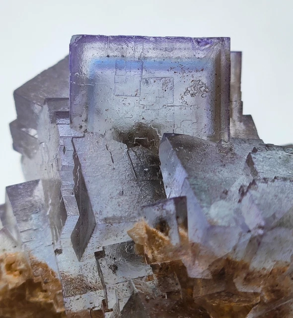 165 Gram Ulta Rare Attractive Multiple Color Phantom Fluorite Specimen @ Pak