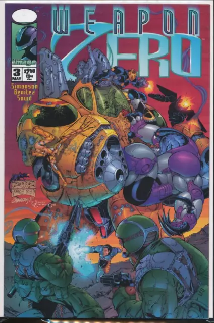 Weapon Zero, Comic Book, Vol. 2 #3 May 1996 (1st Printing)