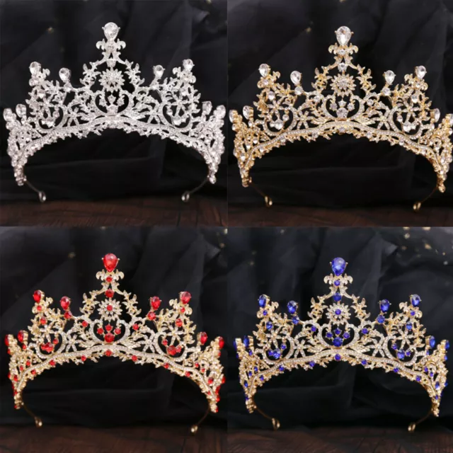 Crystal Queen Crowns and Tiaras Headband for Women Girls Princess Crown Cosplay