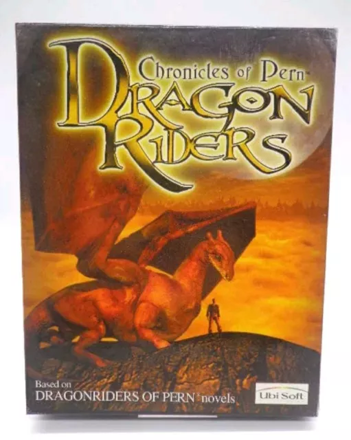Rare Chronicles Of Pern: Dragon Riders PC CD-ROM (BIG BOX) New Still Sealed