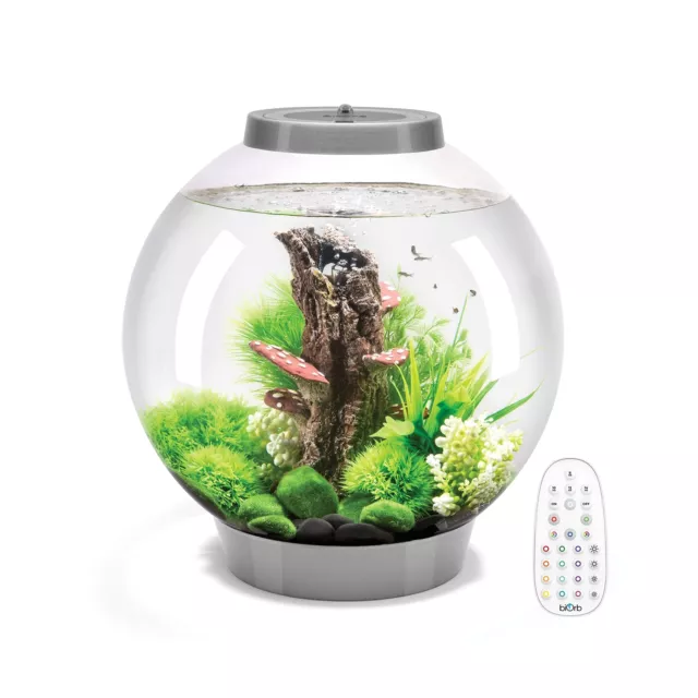 biOrb Classic 30 Acrylic 8-Gallon Aquarium with Multi-Color Remote-Controlled...