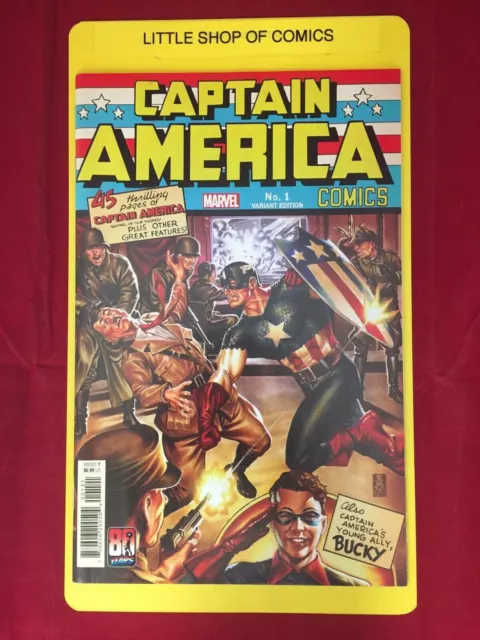 Captain America Anniversary Tribute #1 Mark Brooks Variant NM