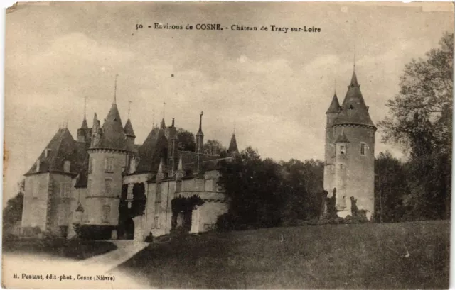 CPA AK Env. de COSNE - Chateau de TRACY sur-Loire (457209)