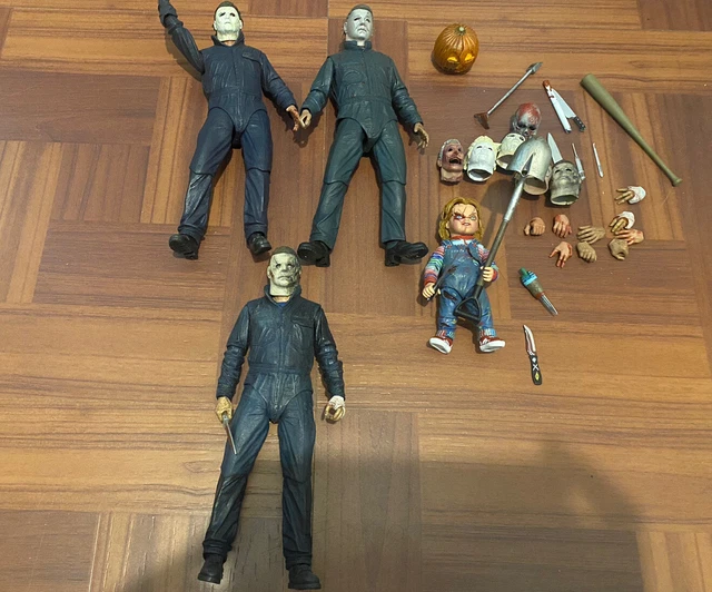 Neca Horror lot Michael Myers Halloween figure Childs Play Chucky Kills 2018