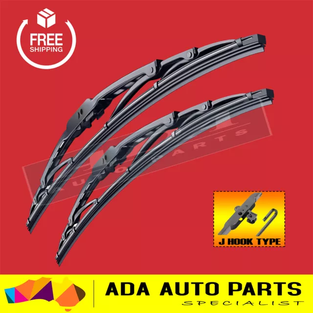 Metal Frame Windscreen Wiper Blades For Mazda 6 GY (PAIR)