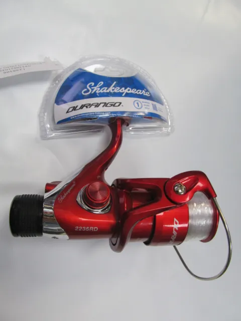 SHAKESPEARE DURANGO SPINNING Fishing Reel 2235RD Gray Right or Left Hand  Clean $9.90 - PicClick