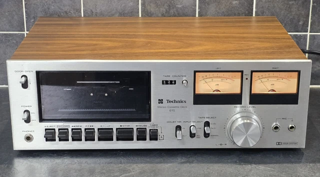 Technics RS-615US – Platine Cassette Vintage – Fonctionnelle – Made in Japan