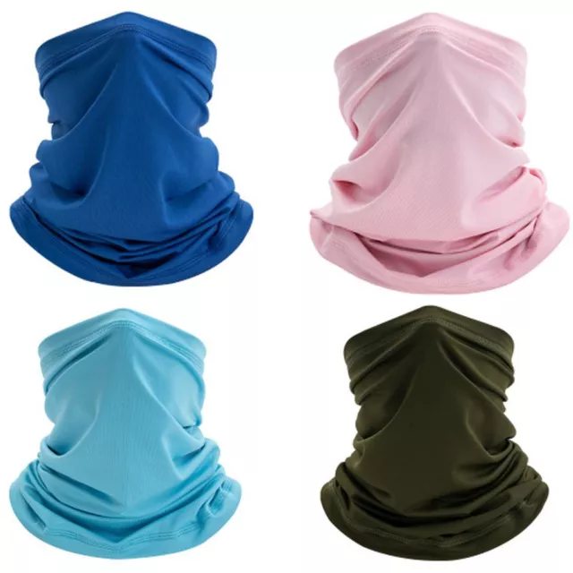 Scarf Dustproof Thin Face Mask Cooling Neck Gaiter Bandana Magic Tube Scarf