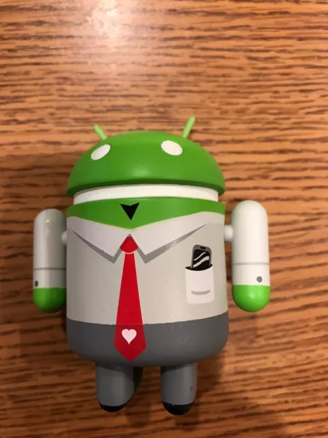Rare Andrew Bell Android Mini worker with necktie Collectible Series 1