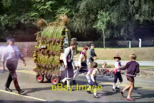 Photo 6x4 Saddleworth Rushcart Festival, 1976 Uppermill The smaller, &quo c1976