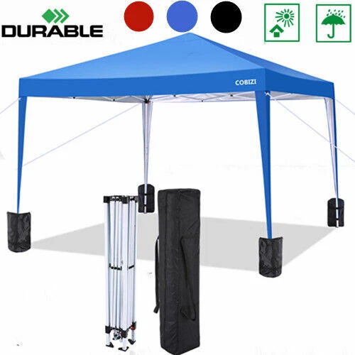Faltpavillon 3x3 Wasserdicht Pavillon höhenverstellbar Gartenzelt Partyzelt
