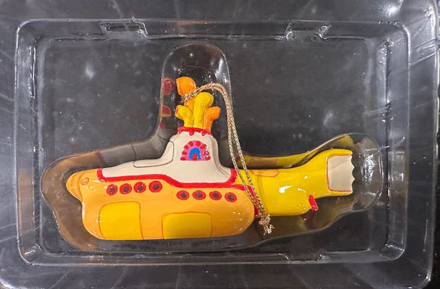1999 The Beatles Gartlan Yellow Submarine Ornament Figurine-Sealed In Box 1999 The Beatles Gartlan Yellow Submarine Ornament Figurine-Sealed In Box
