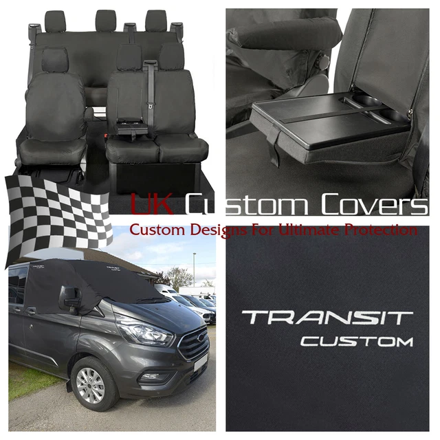 FORD TRANSIT CUSTOM Dciv 2022+ Seat Covers (6 Seats) & Screen Wrap 722