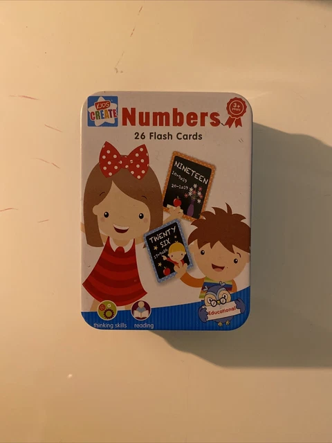 KIDS FLASH CARDS Bright Children Educational PreSchool Learning ...