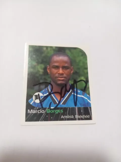 Panini Sticker signiert Marcio Borges Arminia Bielefeld NEU