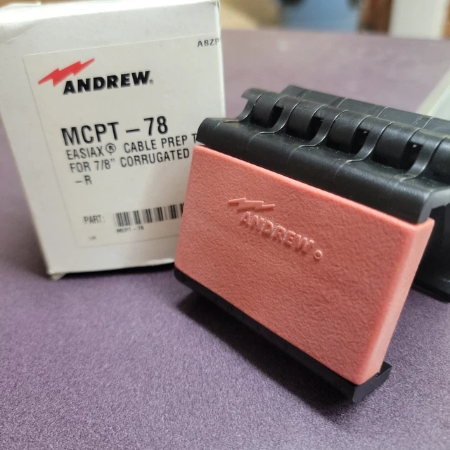 Andrew Commscope EASIAX MCPT-78 Manual Cable Preparation Tool for 7/8 coaxial