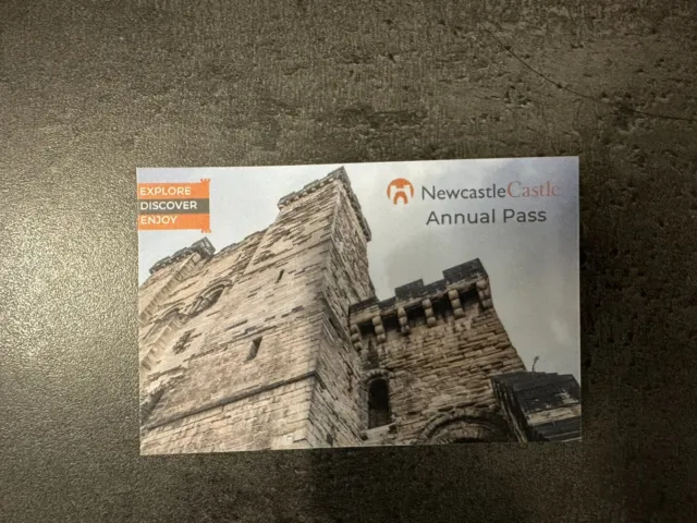 Newcastle castle annual pass (Student tickets for 2 people)