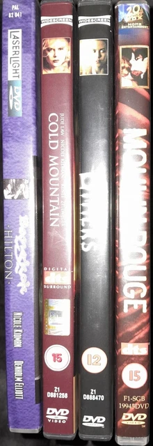 4 Nicole Kidman (2 Disc Sets) Region 2 DVD's