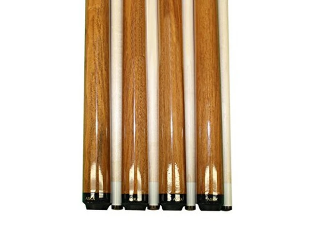 ASKA Set of SP1 Malaswood Sneaky Pete Billiard Pool Cue Sticks, 58" Hard Rock...