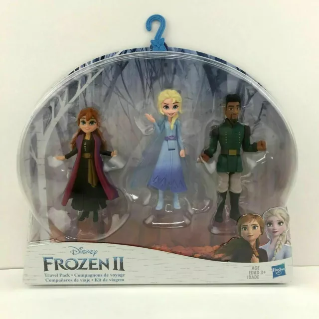 Hasbro Disney FROZEN 2 II Travel Pack Elsa Anna and Lieutenant Destin Mattias