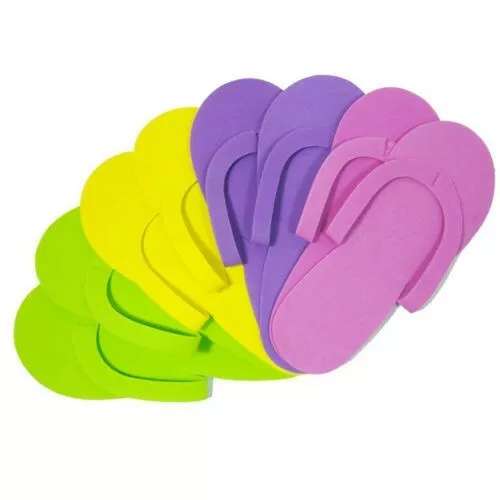 24 pairs Disposable Slippers for Salon Spa Pedicure
