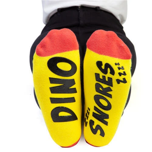 TRICERATOPS Feet Speak Socks