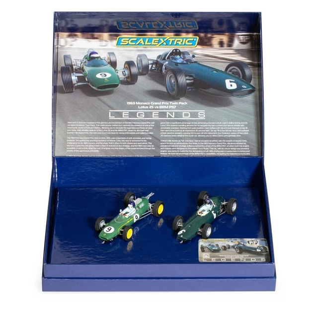 Voiture Slot SCX Superslot Legends – Lotus 72 Tony Trimmer – Neuve