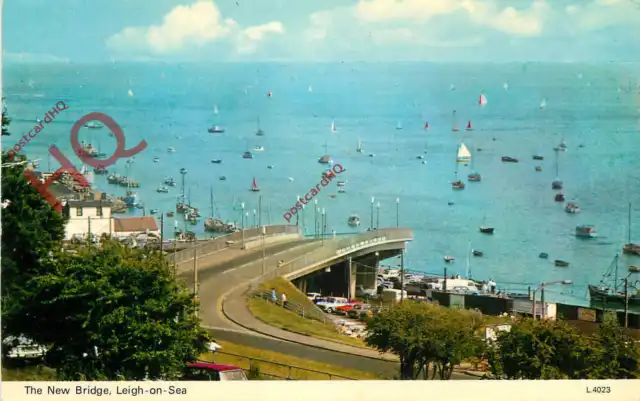 Bild Postkarte>>Leigh-on-Sea, die neue Brücke [Dennis]