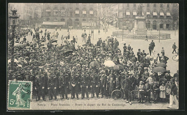 CPA Nancy, Place Stanislas 1910