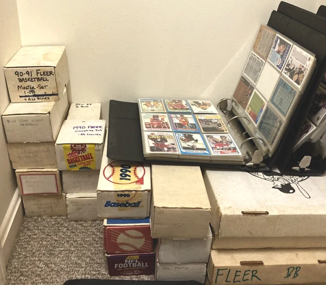 ESTATE SALE / Massive Card Collection Sold In 100 Card Lots (Read) 22.