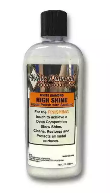 Weißer Diamant "High Shine" Metallpolitur & Dichtmittel 355ml