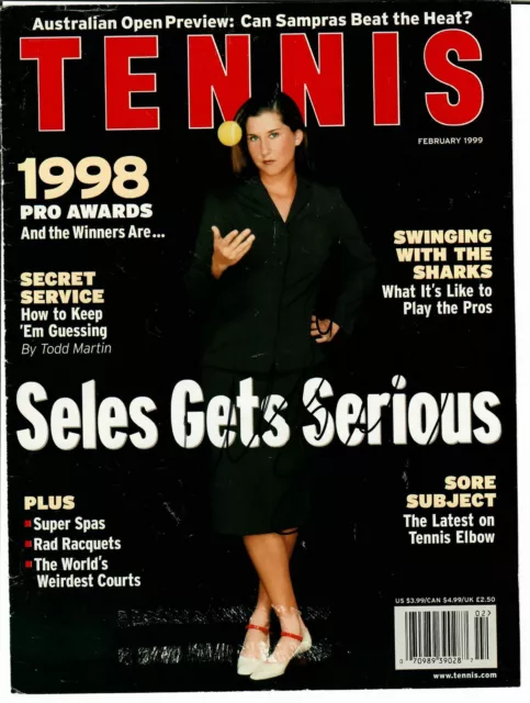 "Tennis Legend" Monica Seles Hand Signed Tennis Magazine Cover Todd Mueller COA