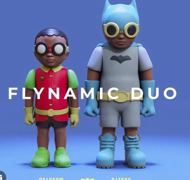 Hebru Brantley Flynamic Duo 2040 フィギュア Hebru Brantley Flynamic Duo 2040 フィギュア Hebru Brantley