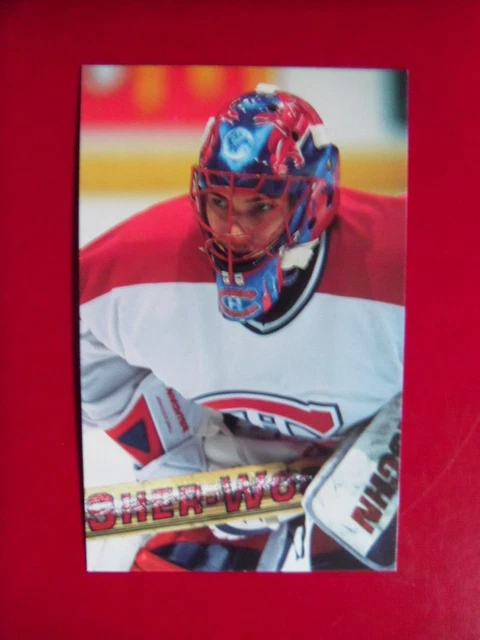 2000-01-Montreal Canadiens-##60-Jose Theodore Postcard.