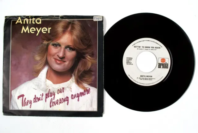 Anita Meyer – Ils Ne Play Notre Lovesong Plus 7 " Vinyle NM/VG AT464