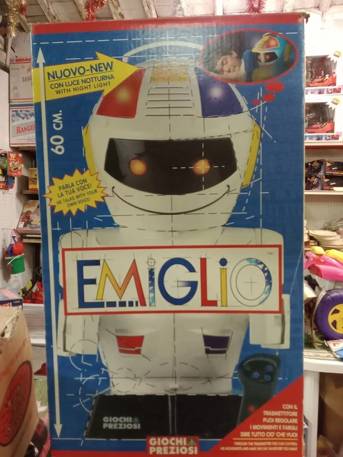 Robot giocattolo on sale anni 90
