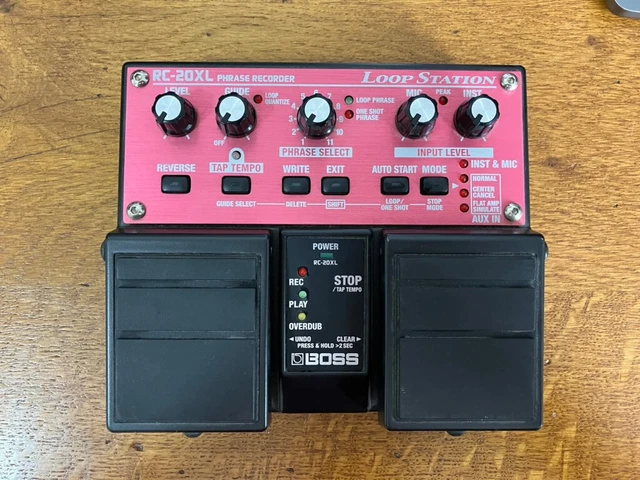 BOSS RC-20XL Loop Station Phrase Recorder (Loop Pedal) looper