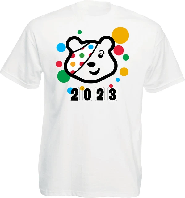 Spotty Pudsey Bear Kids T Shirt Charity Children In