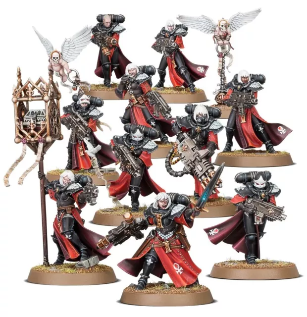 ADEPTA SORORITAS BATTLE SISTERS SQUAD Warhammer 40000 Games Workshop