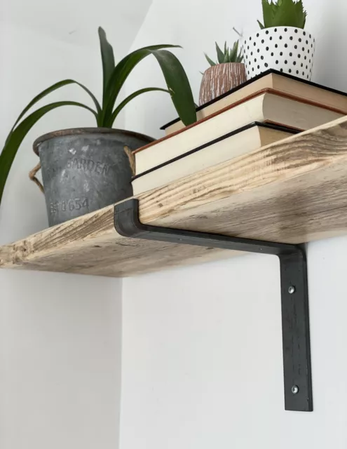 Scaffold Board Shelves | Reclaimed Recycled Shelf | Rustic Farmhouse Furniture