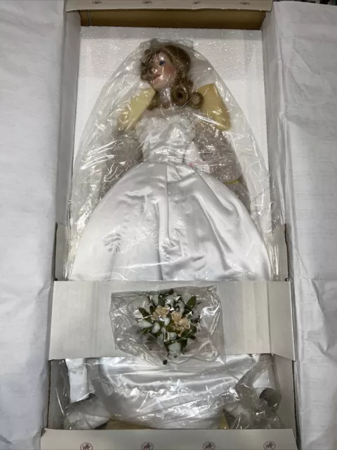 Ashton Drake / Titus Tomescu Porcelain Bride "Two Hearts As One" With Coa