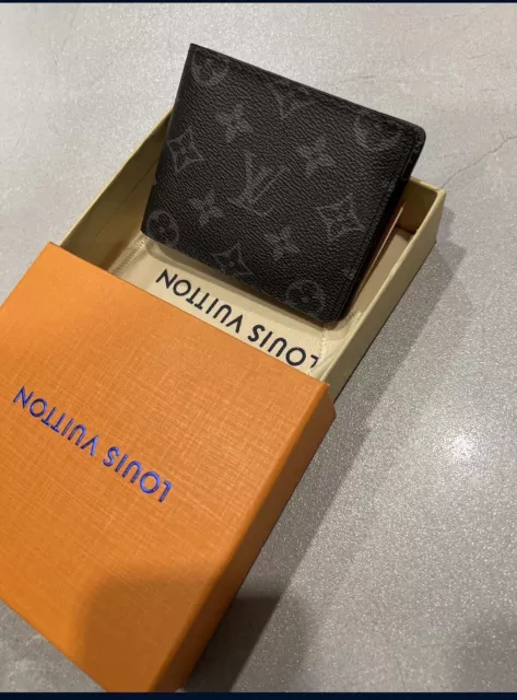 NWT Louis Vuitton Eclipse Graffiti Monogram Pocket Organizer Wallet DS  AUTHENTIC