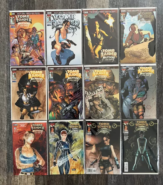 Image/ Top Cow Comics - Tomb Raider Journeys #s 1-12 VF JP