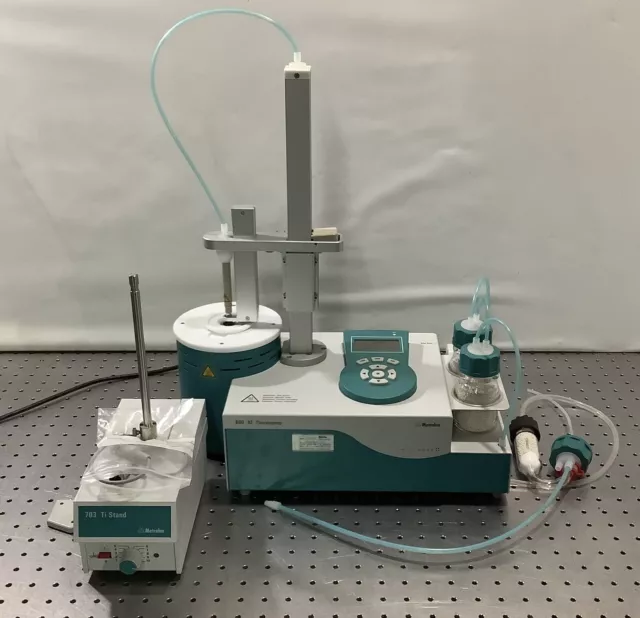 Metrohm 860 KF Thermoprep System w/ 703 Ti Stand Unit