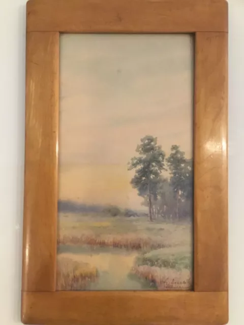 Aquarell 1913 signiert Münchner Maler aus dem Besitz Freiherr von Kleist Kunst