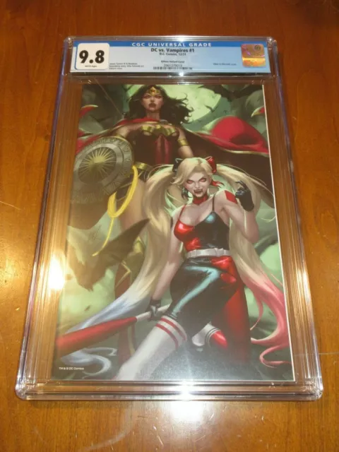 DC vs Vampires #1 Ejikure Harley Variant CGC 9.8 NM/M Gorgeous Gem wow