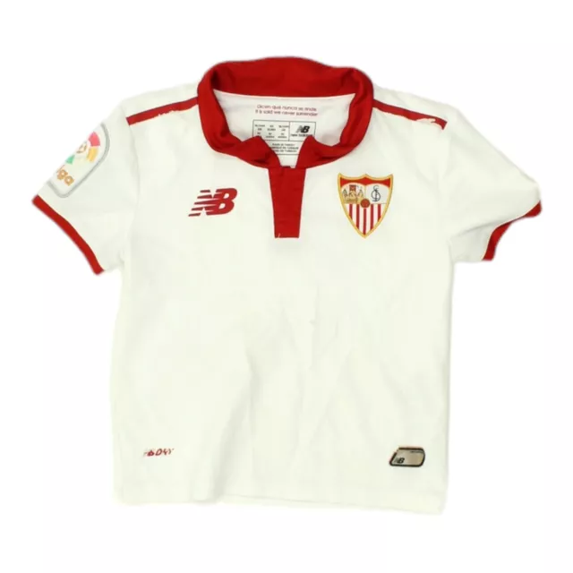 Sevilla FC 2016-17 Maglietta Casa Bianca Ragazzi | Calcio Bambini Abbigliamento Sportivo