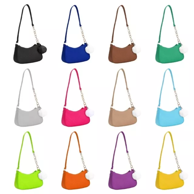 Vintage Shoulder Bag for Women Felt Handbag Armpit Bag Shoulder Bag with
